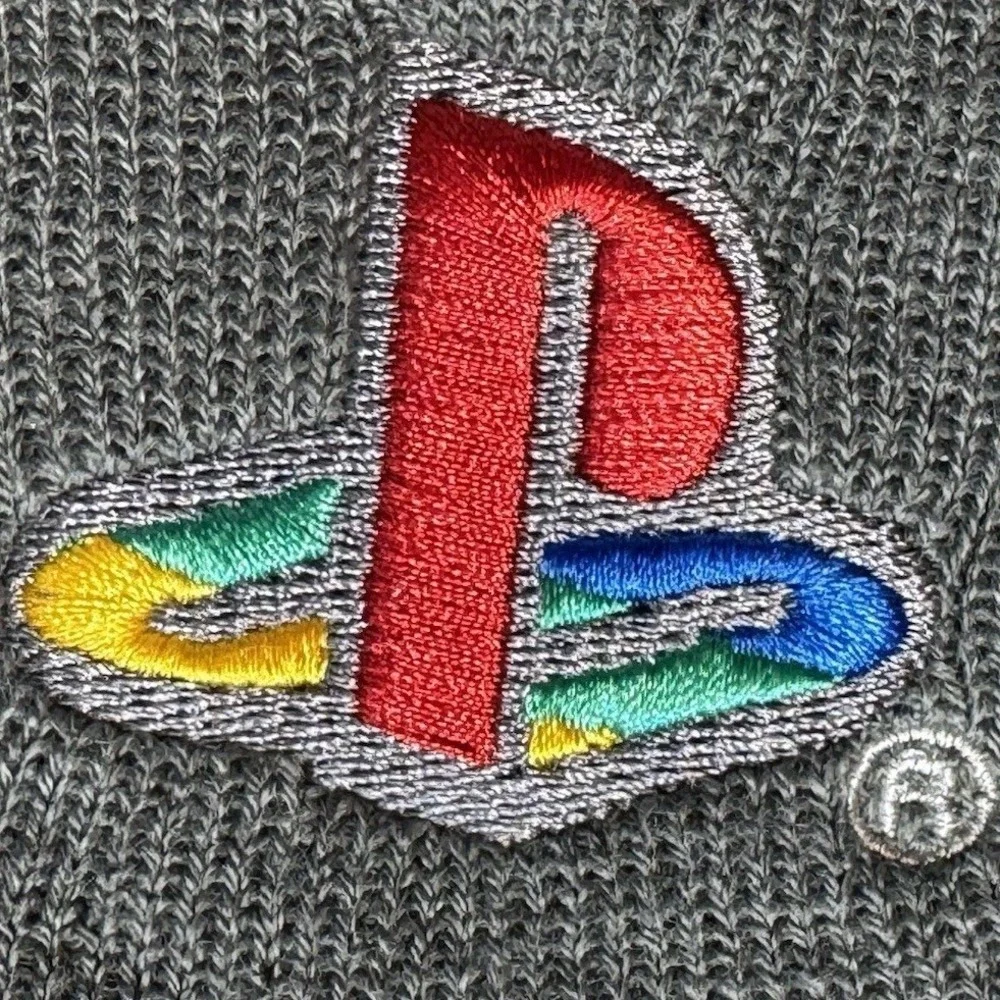 2015 PlayStation Experience‎ 20th Anniversary Gray Beanie PSX - Never Worn